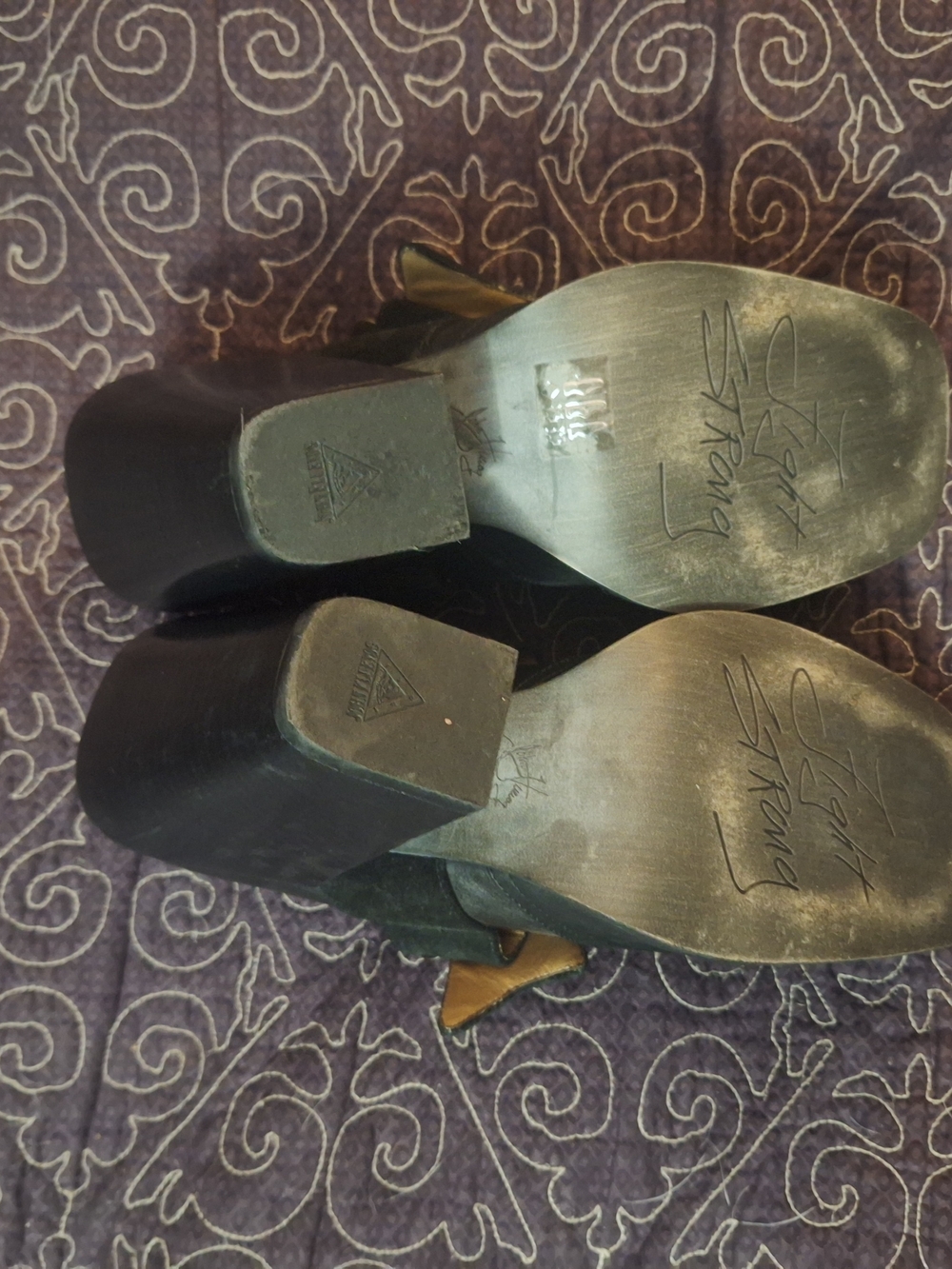 Fluevog Bader Black Buckled Platform Shoe - Picture 6 of 6